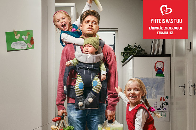 Yhteisvastuukeräys 2020 tukee vanhemmuutta